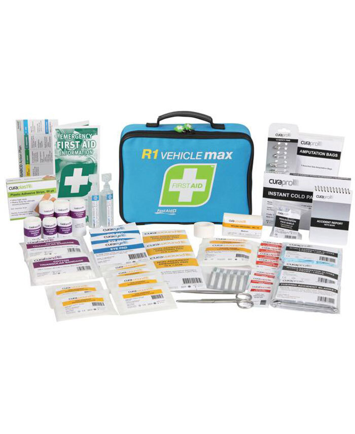 First Aid Kit, R1, Vehicle Max, Soft Pack First Aid Kit FastAid