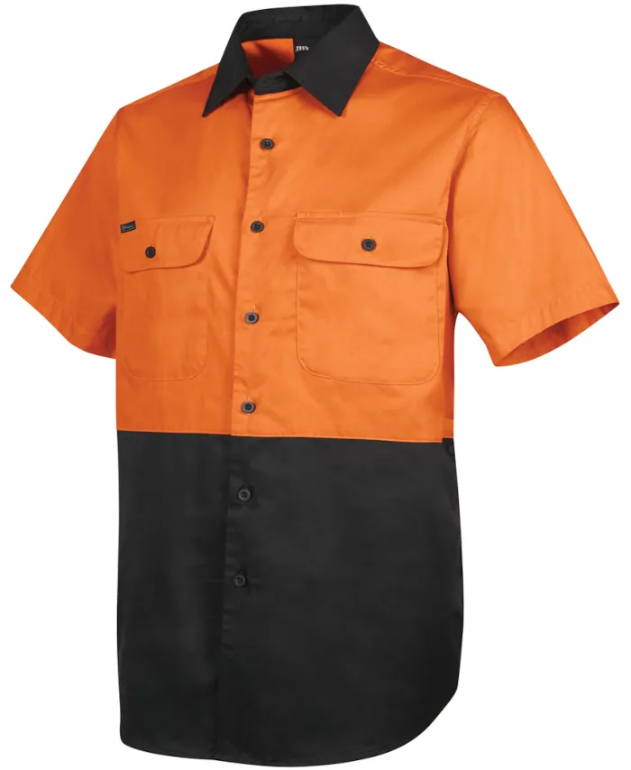 JB's Wear Hi-Vis 150G Short Sleeve Shirt Hi-Vis Workwear Hip