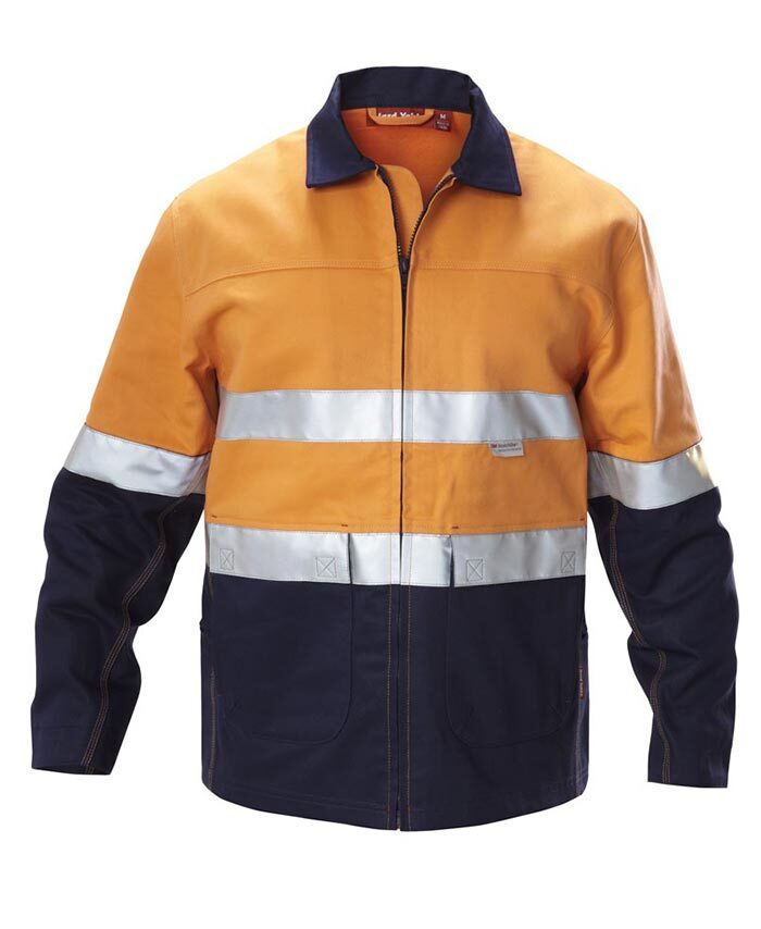 High Visibility Orange Overall With Functional Pockets