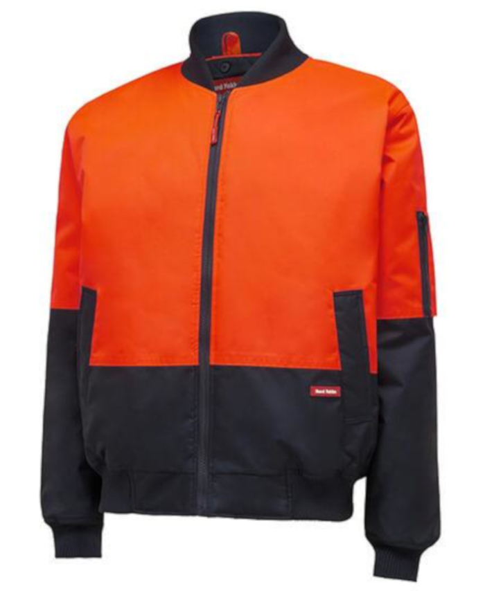 High Visibility Orange Overall With Functional Pockets