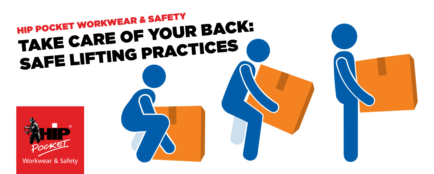 safe lifting position steps