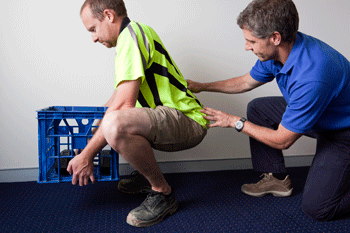 safe lifting correct position