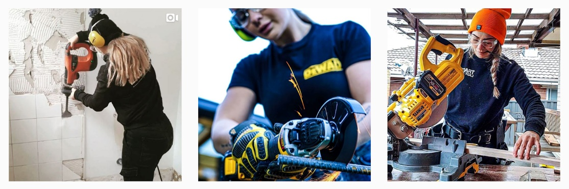 women work place tradie