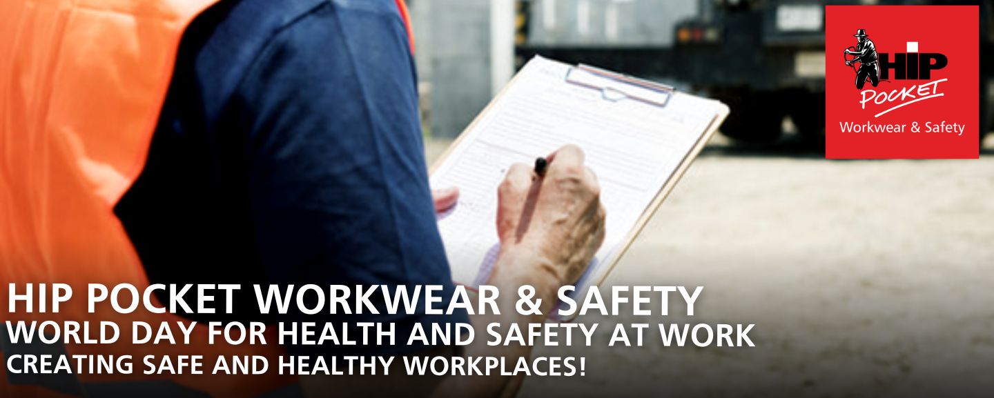 world day for health and safety at work - hip pocket - BANNER