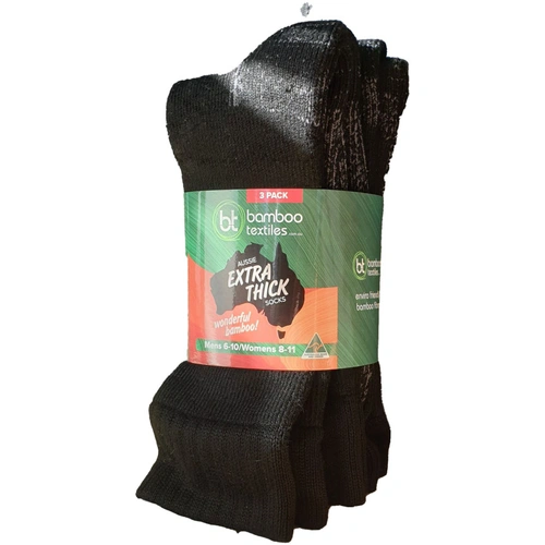 Hip Pocket Workwear - Aussie Extra Thick Socks - 3 Pack