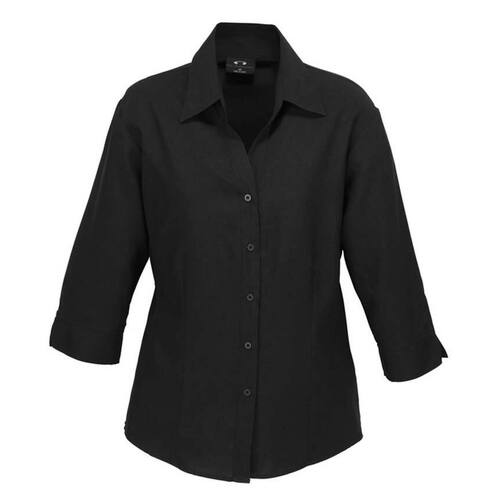 Hip Pocket Workwear - Oasis Ladies 3/4 Sleeve Shirt