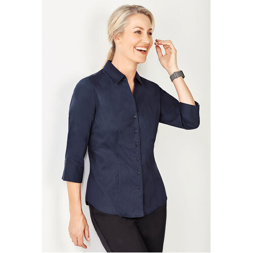 Hip Pocket Workwear - Monaco Ladies ¾/S Shirt