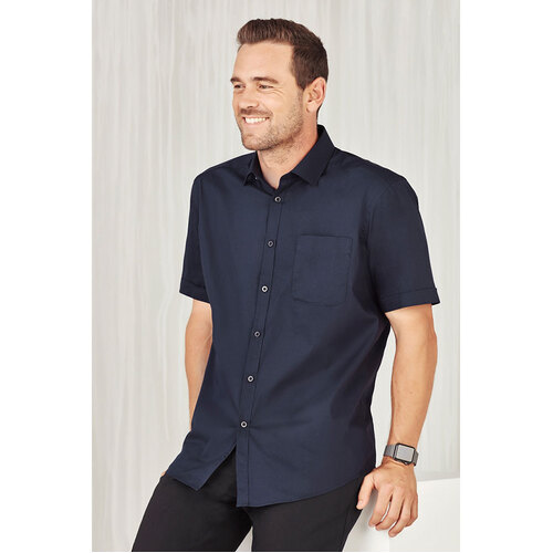 Hip Pocket Workwear - Monaco Mens Short Sleeve Shirt