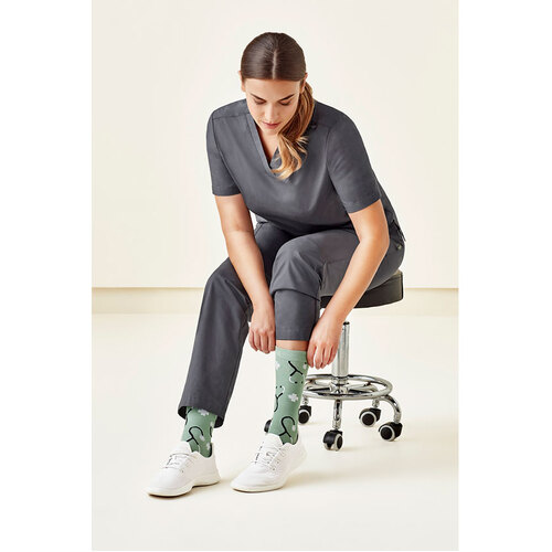 Hip Pocket Workwear - Happy Feet Unisex Comfort Socks