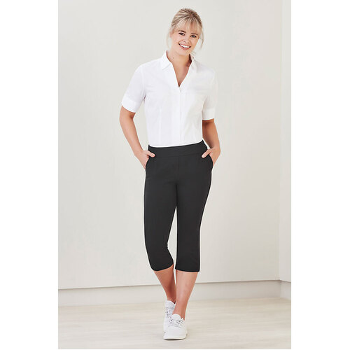 Hip Pocket Workwear - Jane Womens 3/4 Length Stretch Pant