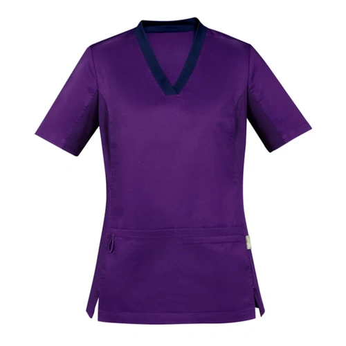 Hip Pocket Workwear - Riley Womens V-Neck Scrub Top