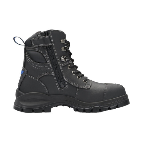 Hip Pocket Workwear - 997 - Xfoot Rubber - Black Water Resistant Zip Side 150Mm Ankle Boot