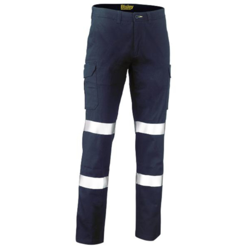 Hip Pocket Workwear - TAPED BIOMOTION STRETCH COTTON DRILL CARGO PANTS