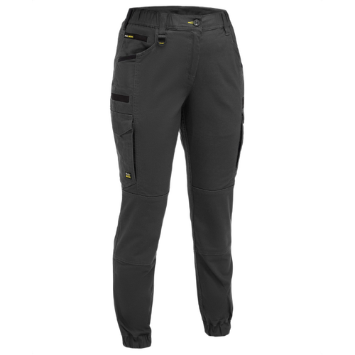 Womens Flx & Move Elastic Waist Cargo Cuffed Pants