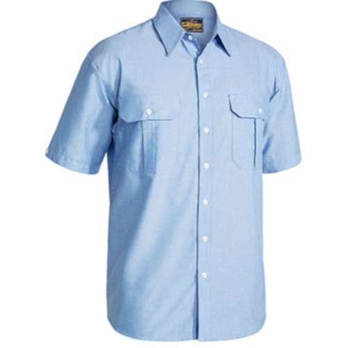 Hip Pocket Workwear - Oxford Shirt - Short Sleeve