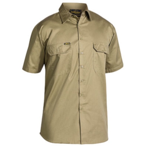 Hip Pocket Workwear - Cool Lightweight Drill Shirt - Short Sleeve