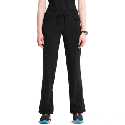 Hip Pocket Workwear - Infinity - Rib-Knit Drawstring Waist Scrub Pant