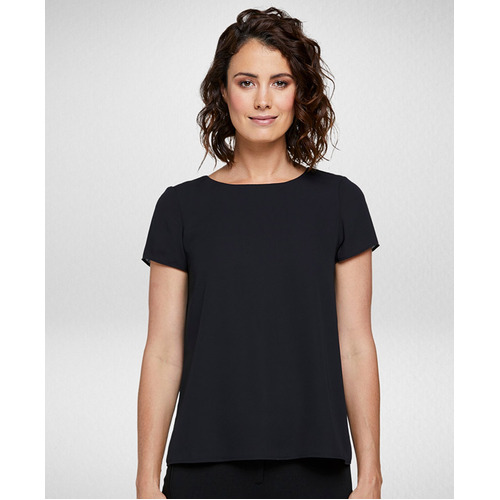 Harmony - Loose Fit Blouse - Short Sleeve
