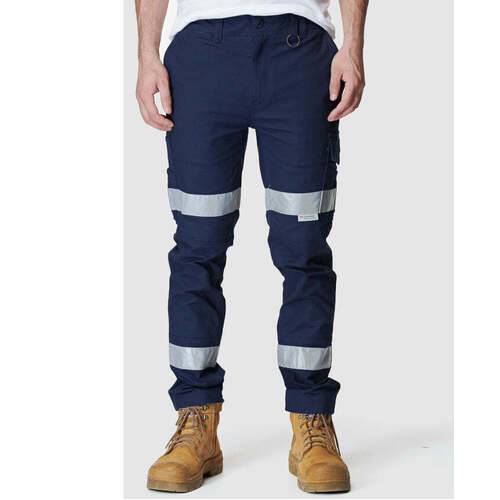 Hip Pocket Workwear - MENS REFLECTIVE SLIM PANT