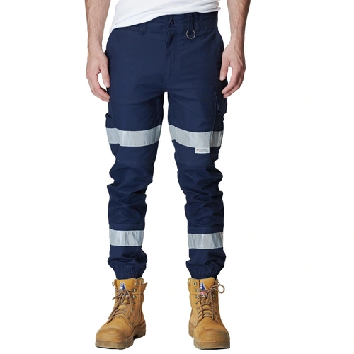 Hip Pocket Workwear - MENS/WOMENS REFLECTIVE CUFFED PANT