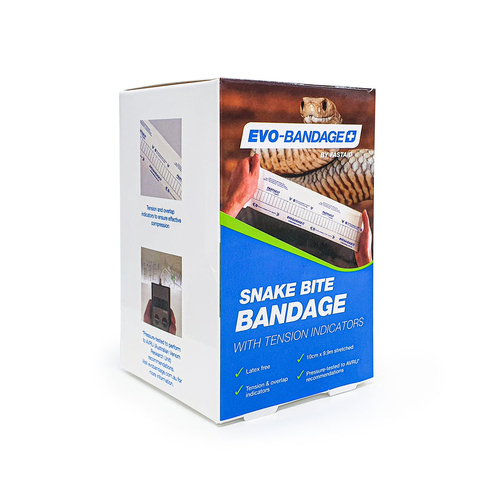 Hip Pocket Workwear - Evo-Bandage Premium Snake Bite Bandage, 10Cm, Latex Free