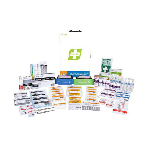 Hip Pocket Workwear - FastAid R2 Constructa Max Metal Cabinet First Aid Kit