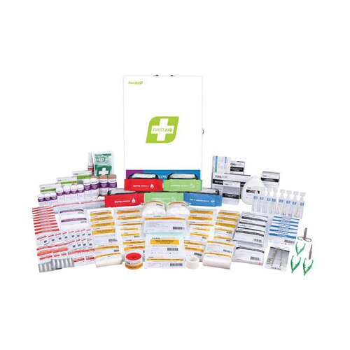 Hip Pocket Workwear - First Aid Kit, R4, Constructa Medic Kit, Metal Wall Mount