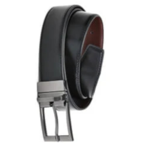 Hip Pocket Workwear - Mens Leather Reversible Belt