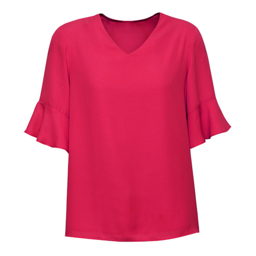 Hip Pocket Workwear - Boulevard - Aria Fluted Sleeve Blouse