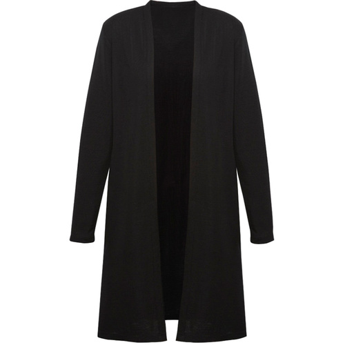 Hip Pocket Workwear - Womens Chelsea Long Line Cardigan