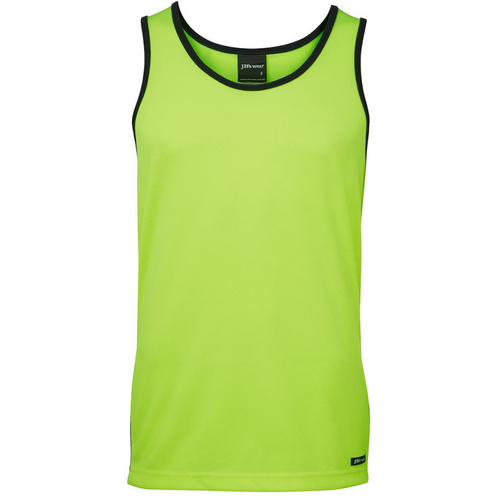 Hip Pocket Workwear - JB's HI VIS 4602.1 CONTRAST SINGLET