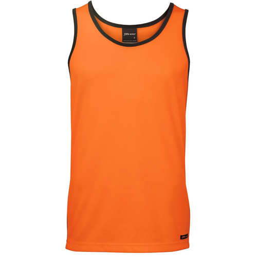 Hip Pocket Workwear - JB's HI VIS 4602.1 CONTRAST SINGLET