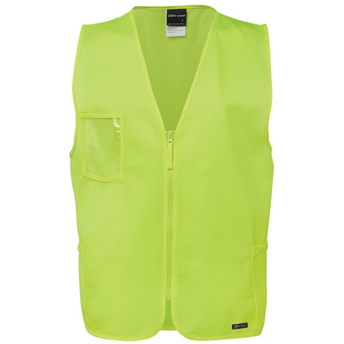 Hip Pocket Workwear - JB's HI VIS ZIP SAFETY VEST