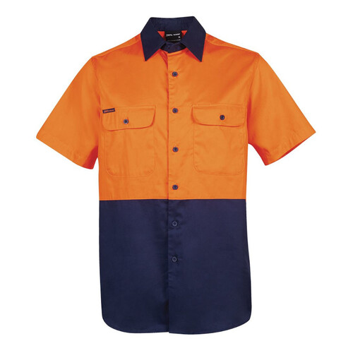 Hip Pocket Workwear - JB's HI VIS S/S 150G SHIRT