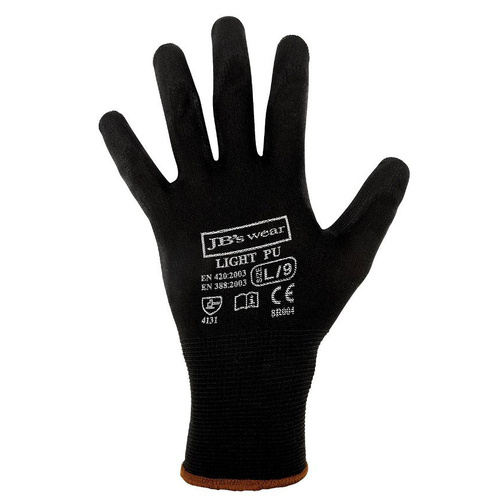 Hip Pocket Workwear - JB's Black Light PU Breathable Glove