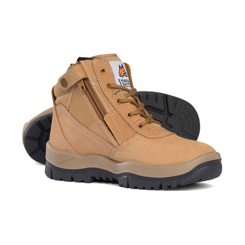 Hip Pocket Workwear - Wheat Non-Safety Zipsider Boot