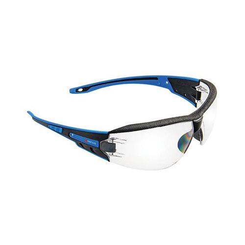 Hip Pocket Workwear - PROTEUS 1 SAFETY GLASSES CLEAR LENS INTEGRATED BROW DUST GUARD