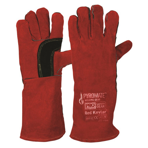 Hip Pocket Workwear - Pyromate Red Kevlar Welders Glove