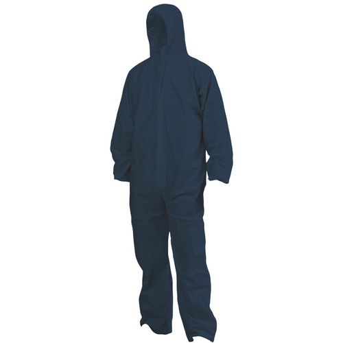 Hip Pocket Workwear - Disp PP Coveralls - Blue