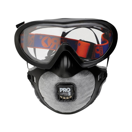 Hip Pocket Workwear - Filterspec Pro Goggle / Mask Combo P2+Valve+Carbon