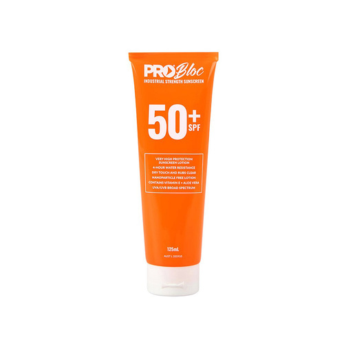 Hip Pocket Workwear - PROBLOC SPF 50 + Sunscreen 125mL Squeeze Bottle