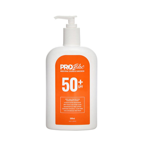 Hip Pocket Workwear - PROBLOC SPF 50 + Sunscreen 500mL Pump Bottle