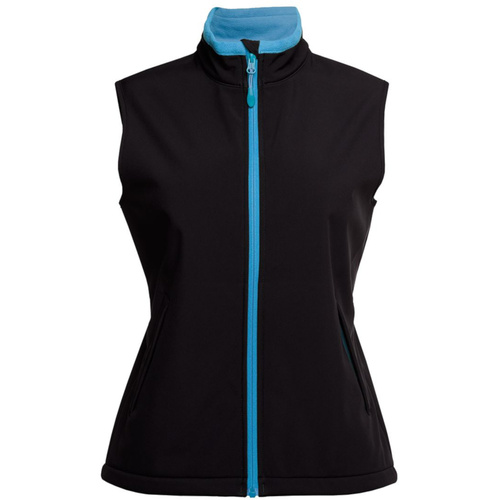 Hip Pocket Workwear - Podium Ladies Water Resistant Softshell Vest