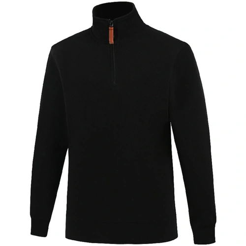 Hip Pocket Workwear - Pilbara Mens Classic Zipper C/F Fleece Pullover