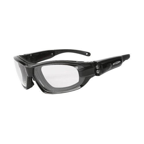 Hip Pocket Workwear - SCOPE GENISYS+ Dual LED Lights, Black Frame, Clear Lens USBC charging