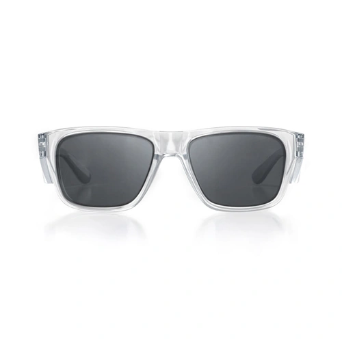 Hip Pocket Workwear - Fusions Clear Frame Tinted Lens Safety Glasses
