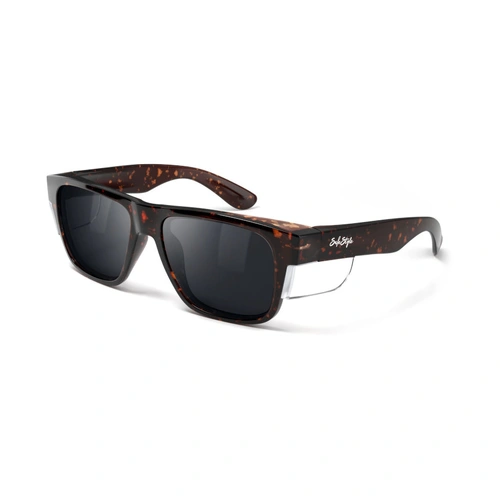 Hip Pocket Workwear - Fusions Brown Tort Frame Polarised Lens Safety Glasses