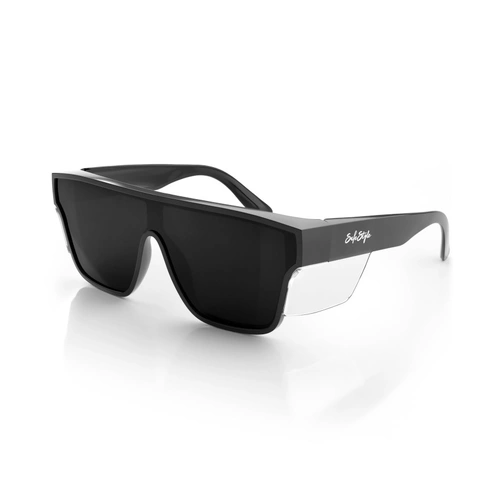 Hip Pocket Workwear - Primes Black Frame Polarised Lens Safety Glasses