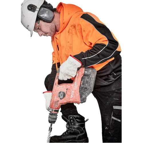 Hip Pocket Workwear - Unisex Hi Vis Pullover Hoodie