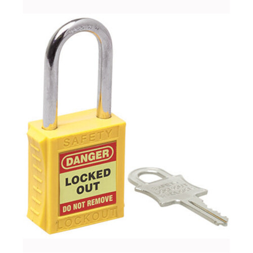 Hip Pocket Workwear - 42mm Premium Yellow Safety Lockout